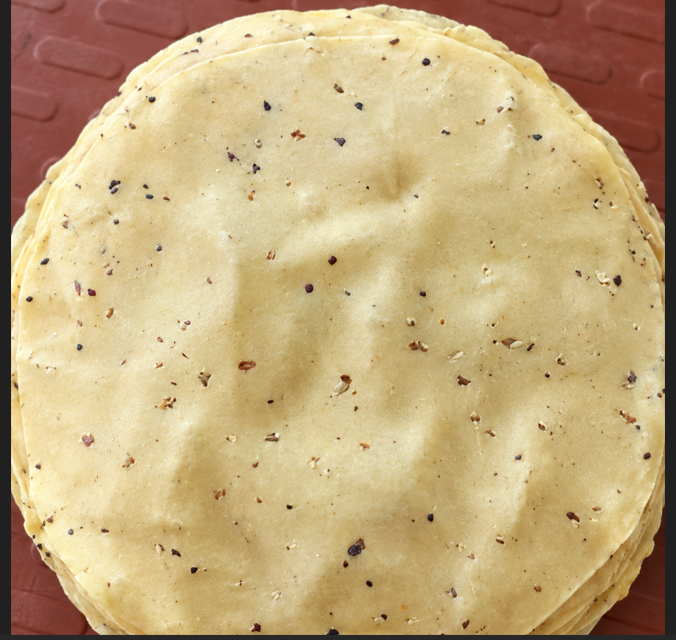 Udad Paapd/उडीद पापड
